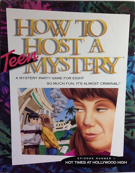 How To Host A Teen Mystery Hot Times At Hollywood High Toys And Games