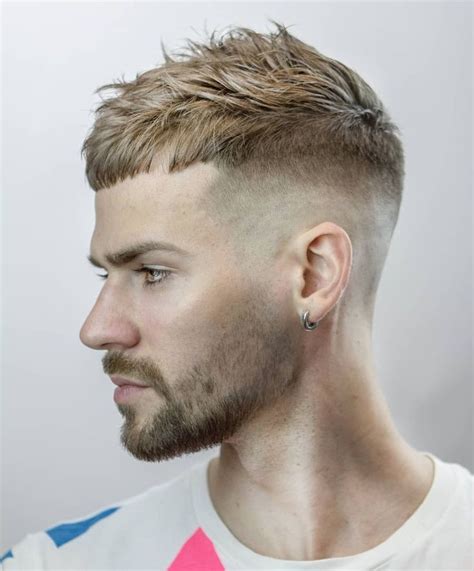 French Crop Fade 2019 Best Mens Hairstyle Variations Haircuts For