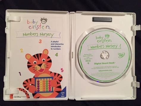 Baby Einstein Numbers Nursery Dvd 2003excellent Condition Ebay