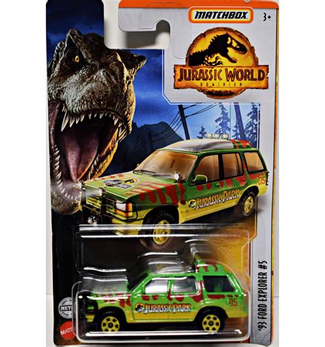 Matchbox Jurassic World 1993 Ford Explorer Global Diecast Direct