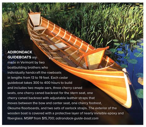 Adirondack Guideboat - Our Row Boats In The News