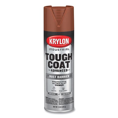 Krylon A00339007 Industrial Tough Coat Red Oxide Rust Control Primer