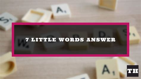 New Kids On The Block 7 Little Words Answer Try Hard Guides