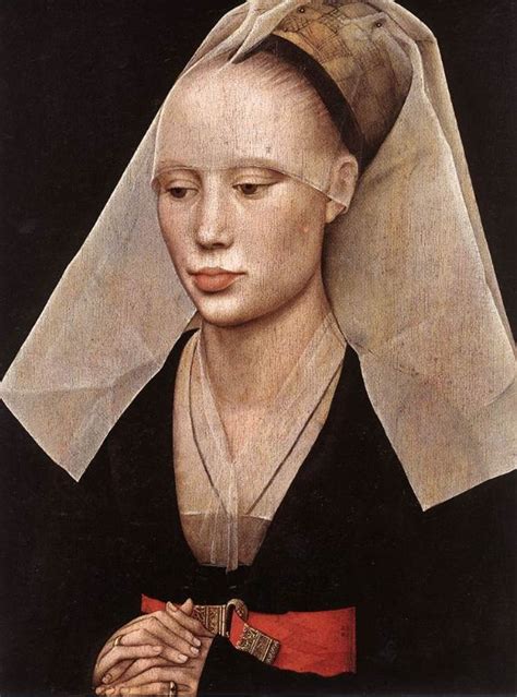1460 Portrait Of A Lady By Weyden Full Name Rogier Van Der Weyden