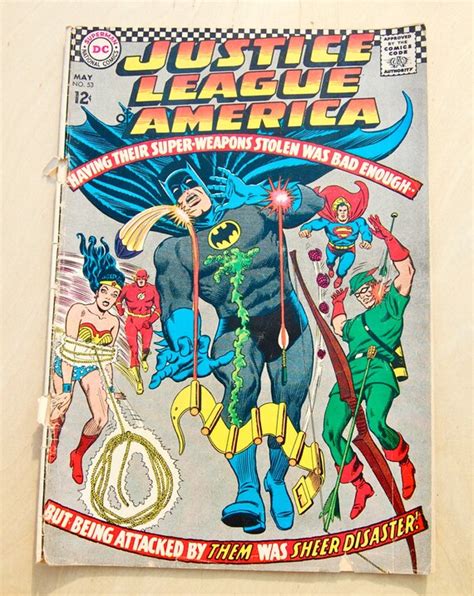 Silver Age Dc Comic Book Justice League America 53 By Hazelhome