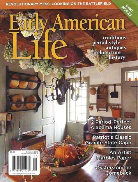 Early American Life Magazine October 2016