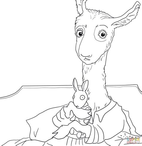 Learn color word recognition with this llama llama red pajama literacy activity. http://coloringhome.com/coloring-page/1684674 | Llama ...