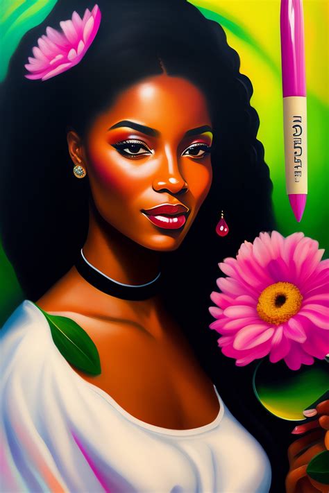 Lexica Organic Beauty Black Girl Making Skin Care Chemistry