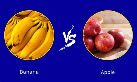 Banana Vs Apple 5 Key Differences A Z Animals