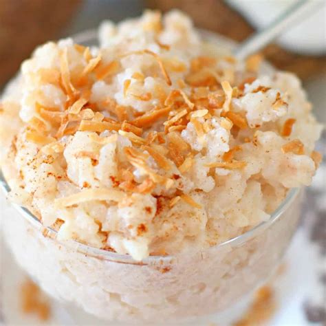 Crock Pot Coconut Rice Pudding Video The Country Cook