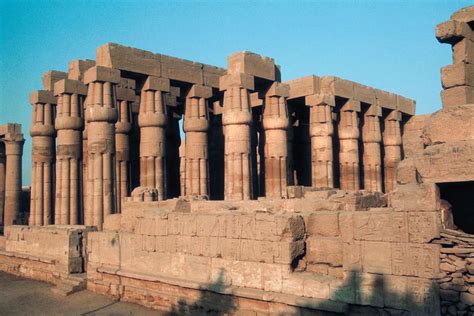 Temple Of Luxor Monument Luxor Egypt Britannica
