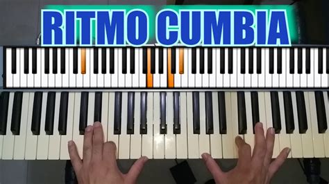 Ritmo Cumbia Tutorial En Piano Piano Ritmo YouTube