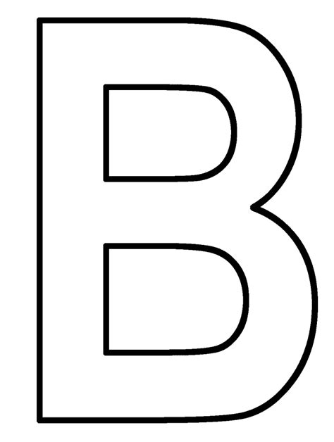 Letter B Coloring Pages Preschool Coloring Pages Letter B Coloring