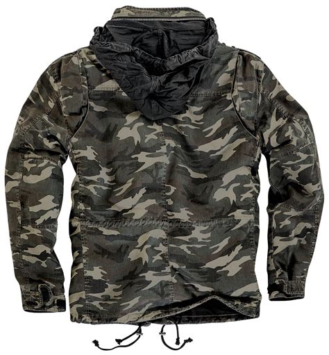 Army Field Jacket Black Premium By Emp Winter Jacket Emp