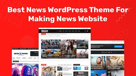 Best News Wordpress Theme For Making News Website Youtube