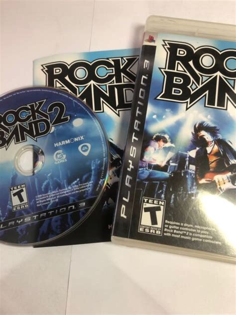 Rock Band 2 Playstation 3 Ps3 Video Game Complete Ebay