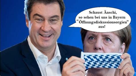 Armin laschet nimmt bei einer pressekonferenz seine maske ab. Merkel und Söder drehen durch | PI-NEWS