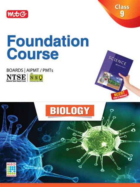 Mtg Foundation Course For Aipmtolympiads Class 9 Biology 1st Edition