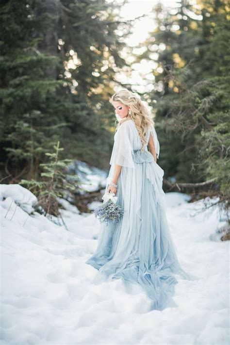 32 Gorgeous Snowy Winter Wedding Dresses Weddingomania