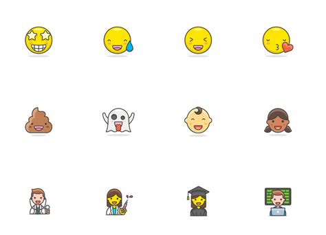 780 Free Emojis Graphic By Creative Fabrica Freebies · Creative Fabrica
