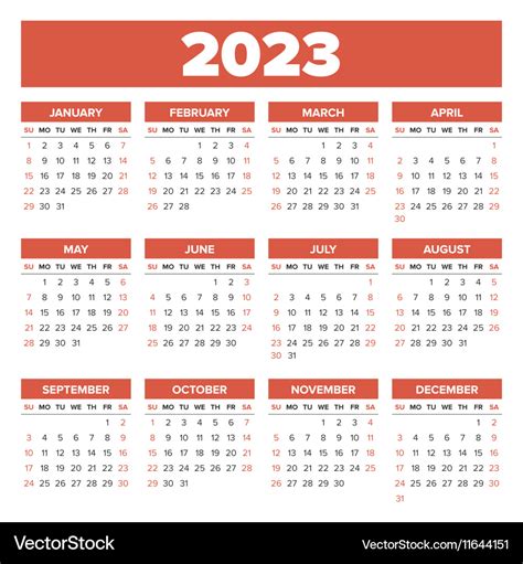 2023 Year Calendar Yearly Printable Download 2023 Printable Calendars