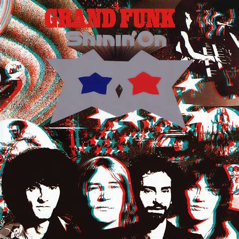 Grand Funk Railroad Shinin On 1974 Rock Album Covers Album Cover