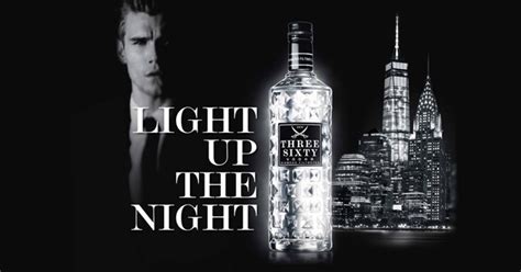 360° Kampagne Light Up The Night Mit Three Sixty Vodka About