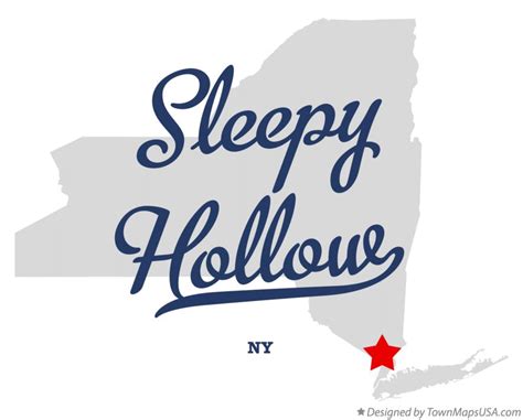 Map Of Sleepy Hollow Ny New York
