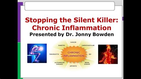 Stopping The Silent Killer Chronic Inflammation Presented By Jonny Bowden Youtube