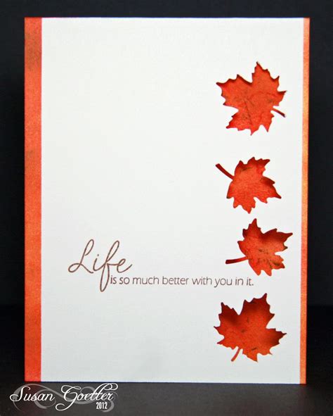 Autumn Fab Cards Handmade Fall Cards Greeting Cards Handmade