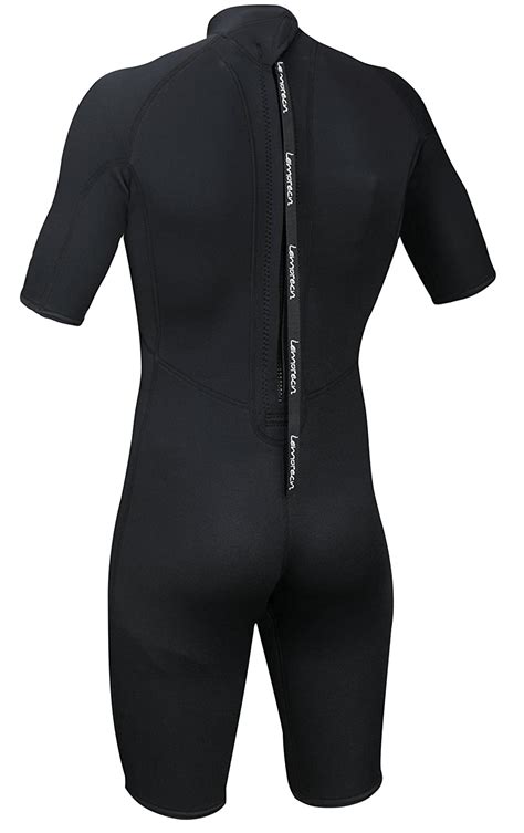 Lemorecn Wetsuits Adults Premium Neoprene Diving Suit 3mm Shorty