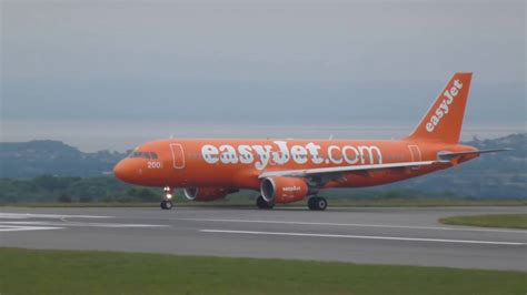 Windy Day Plane Spotting At Bristol Airport Runway 09 Youtube