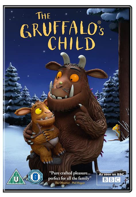 This enchanting film tells the story of a mouse who goes in search of a nut. THE GRUFFALO'S CHILD DVD