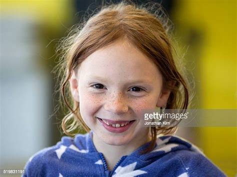 Cute 7 Year Old Girls Stock Fotos Und Bilder Getty Images