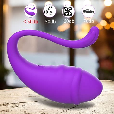 Godemiché Vibrateur Point G Sans Fil Pour Femme Avec Application Bluetooth Télécommande œuf