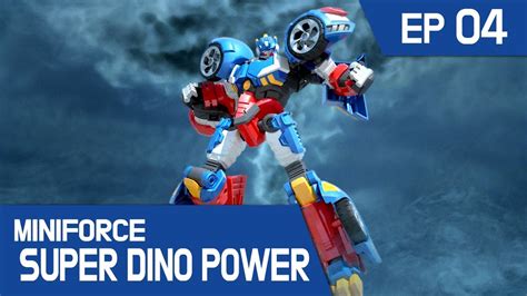 Miniforce Super Dino Power Tyranno Thunder Tyrannosaurus Transforming