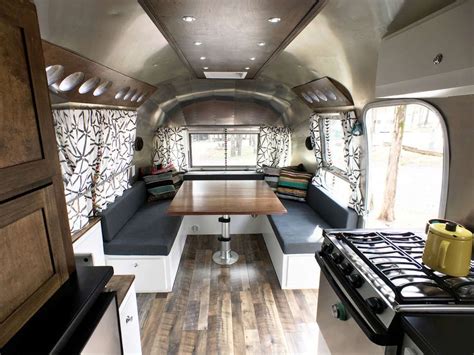 Airstream Renovation Tour Before And After Airstream Decor