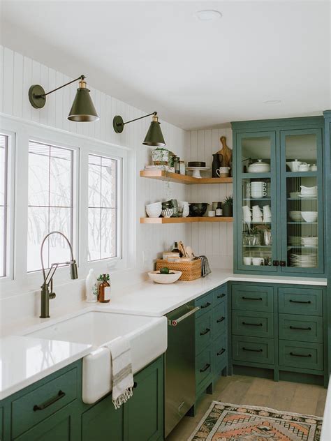 Choosing Green Kitchen Cabinets Is The Bold Decision To Make This