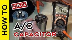 How to Check AC Run capacitor