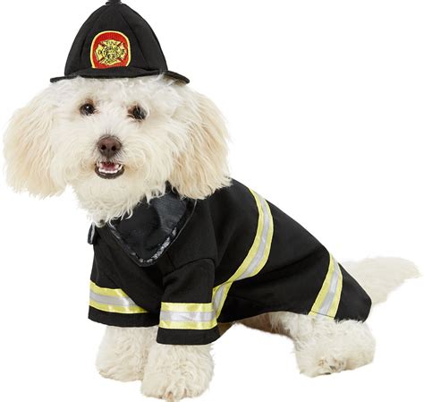 Rubies Costume Company Firefighter Dog Costume Small