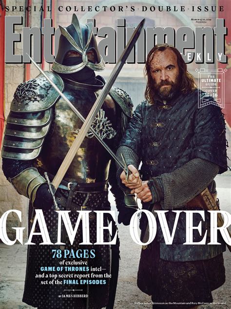 Game Of Thrones Season 8 Graces 16 Entertainment Weekly Covers