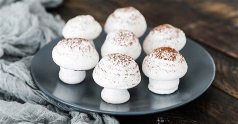 Meringue Mushrooms Recipe Chef Billy Parisi