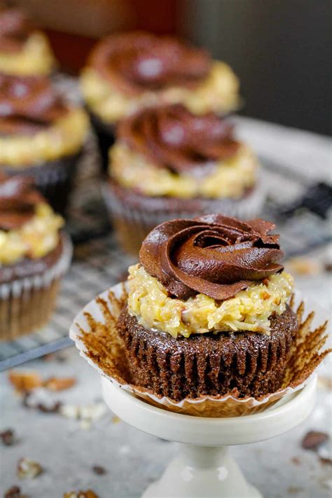 german chocolate cupcake recipe decadent and irresistible