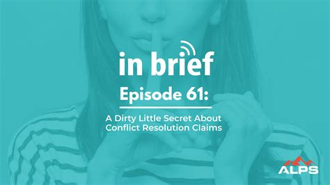 ALPS In Brief – Episode 61: A Dirty Little Secret About Conflict