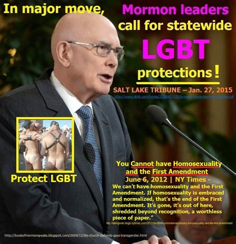 Book Of Mormon Speaks From The Dust Lds Church Defends Gays And Transgender Rightstimeline