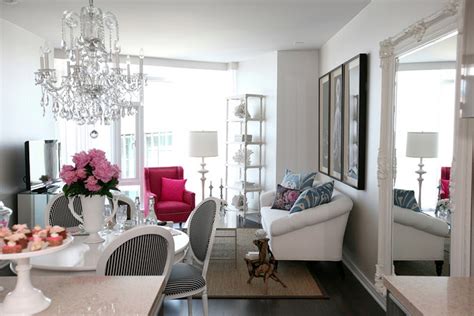 Black White And Pink Decor Apartments I Like Blog