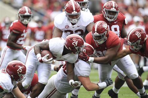 Geographical and historical treatment of alabama, including maps and a survey of its people, economy, and government. 2019 Alabama Crimson Tide Football A-Day: Quick Stats