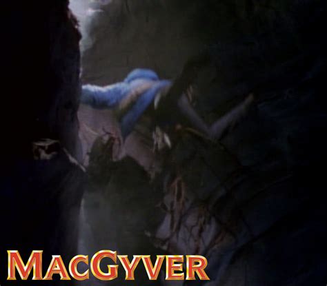 There's this one really bad scene with one actress, whose husband has gone missing, and she's chastising the sheriff since, once again, he must know something because primal rage quotes. MacGyver - The Survivors with Title and a scene with Mac ...