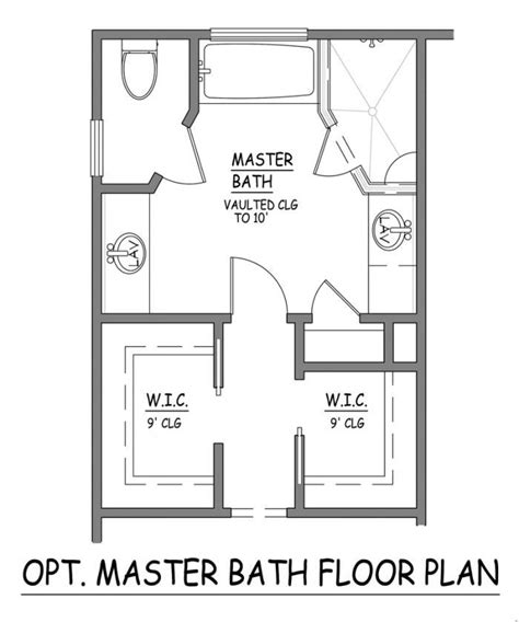I Like This Master Bath Layout No Wasted Space Very Efficient