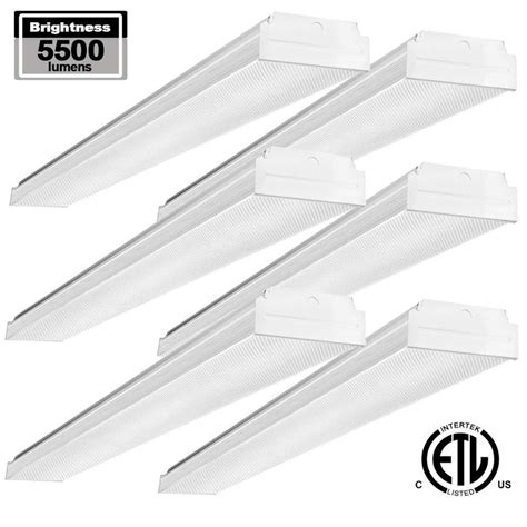 Led Shop Lights Led Tube Light Fixture 4ft 50w Led Strip Linear Flush